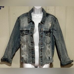 Kensie True Vintage Denim Jacket